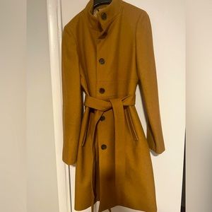 Wool Tan J.Crew Coat